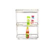 Mabello 3'lü Şampuanlık Rafı 40x11cm Paslanmaz Çelik