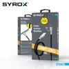 Syrox C133AT USB to Type-C 3.0 Amper Hızlı Şarj Kablosu Yüksek Kaliteli Örgü Kablo 119cm Kablo Uzunluğu