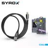 Syrox C134AL USB to Lightning Şarj ve Data Kablosu 2.4A Hızlı Şarj (Led Işık)