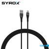 Syrox C136AT Usb-A to Type C 5V 3.0A Led'Li Data & Şarj Kablosu