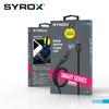 Syrox C143 2 In 1 Çoklu Şarj & Data Kablosu USB To Type-C / Type-C To Type-C 60W PD