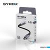 Syrox DT23T-A Type-C Kulaklık Çevirici, Dönüştürücü İP Sargı 3.5mm Jack