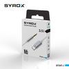 Syrox DT24T-J Type-C To  3.5mm Jack Çevirici, Dönüştürücü Aparatı (Siyah ve Beyaz Renk Seçeneği)