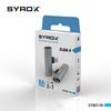Syrox DT30T-TA Type-C Giriş, Type C Giriş + 3.5mm Jack Çevirici, Dönüştürücü 3.0 Amper (Siyah ve Gri Renk Seçeneği)
