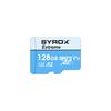 Syrox Hafıza Kartı 128 GB Micro SDHC + Adaptörlü - SYX MC128