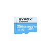 Syrox Hafıza Kartı 256 GB Micro SDHC + Adaptörlü - SYX MC256