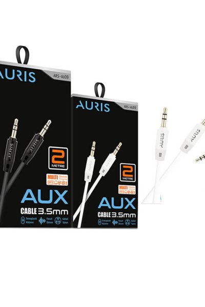 Auris AU09 Aux Kablo 2Metre Kablo Uzunluğu