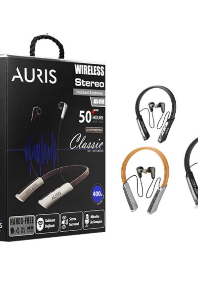 Auris BT09 50 Saat  Bluetooth Kulaklık Boyun Askılı 