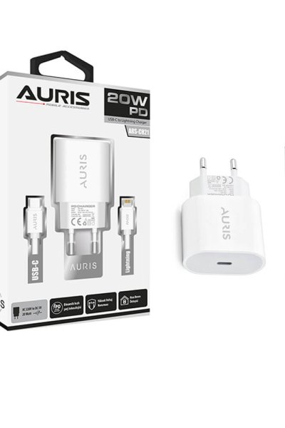 Auris CH21 Lightning Şarj Seti 20W