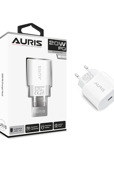 Auris CH21B Usb-C Şarj Başlığı 20W