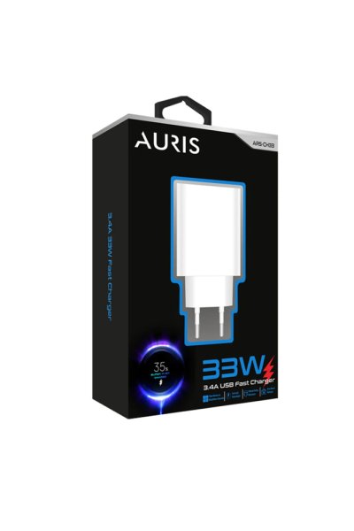 Auris CH33B Süper Fast Şarj Başlığı 33W