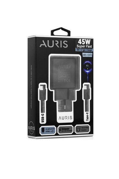 Auris CH35 Type-C Şarj Seti Süper Hızlı  45W
