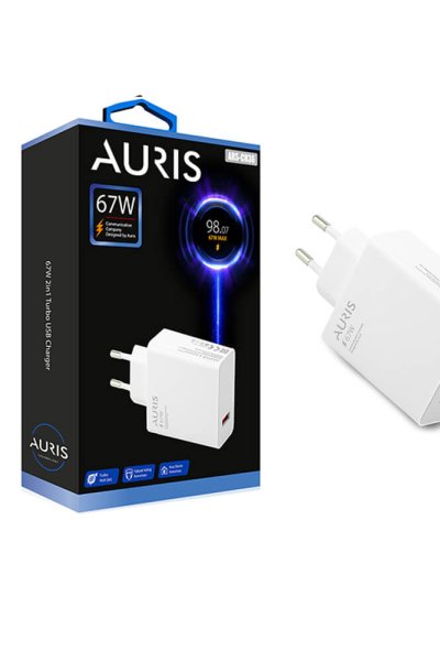 Auris CH36B Dijital Göstergeli Şarj Başlığı 67W