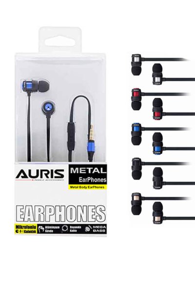 Auris HF6 Metal Kablolu Kulaklık