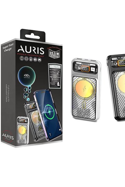 Auris Y171 12.000 Mah Powerbank MagSafe +Süper Fast