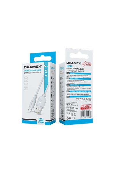 Dramex D21MKE 2.1A Micro Eko Kablo