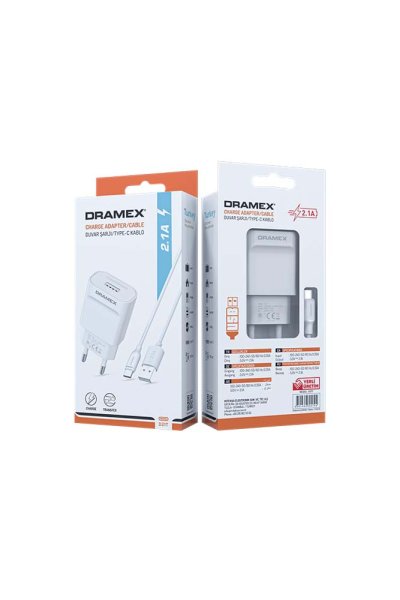 Dramex D21T 2.0A Usb Giriş Başlık Type-c Kablo Set