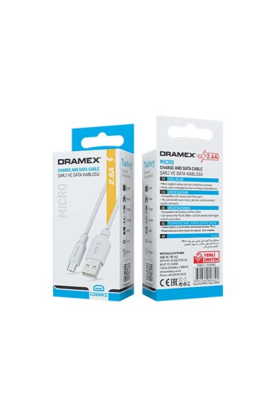 Dramex D26MKE 2.6A Micro Eko Kablo