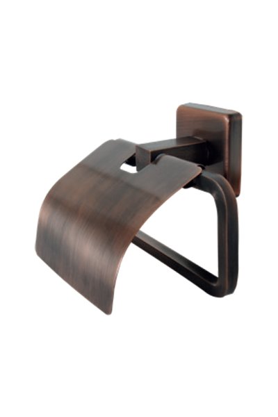 Beril Bakır Kapaklı WC Tuvalet Kağıtlığı - mabello