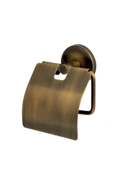 Mabello Beren Antik Kapaklı Tuvalet Kağıtlığı Paslanmaz Çelik