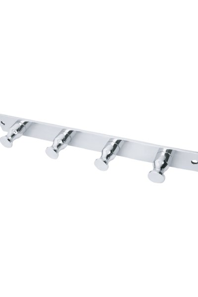 Mabello Konik 4'lü Banyo Askılığı Paslanmaz Çelik