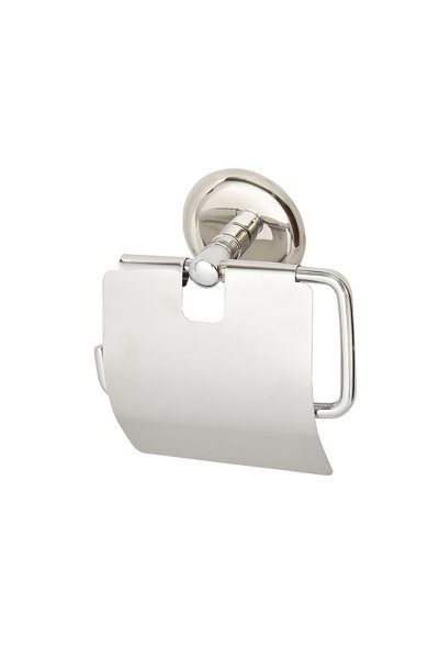 Özel Kapaklı Tuvalet Kağıtlığı Krom Kaplama - mabello