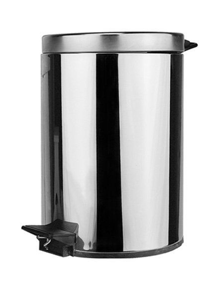 Pedallı Çöp Kovası 3 Lt. Paslanmaz Çelik - mabello