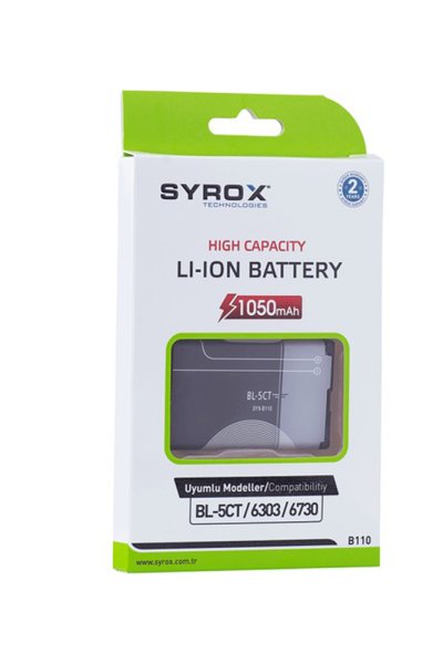 Nokia 3720 Uyumlu Batarya Pil - Syrox